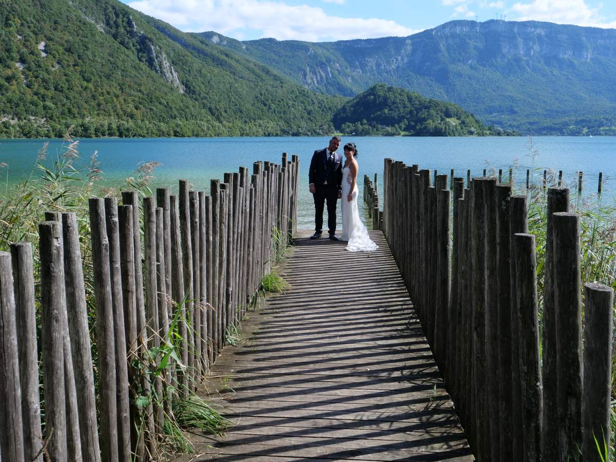 photographe Annecy mariage lac