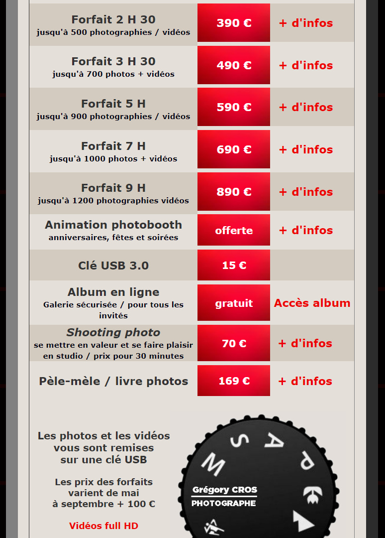 photographe mariage prix lyon