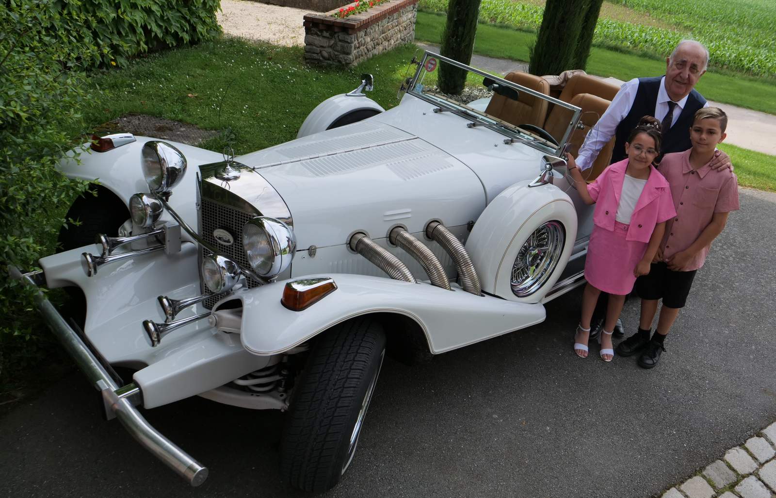 voiture de collection mariage lyon photo